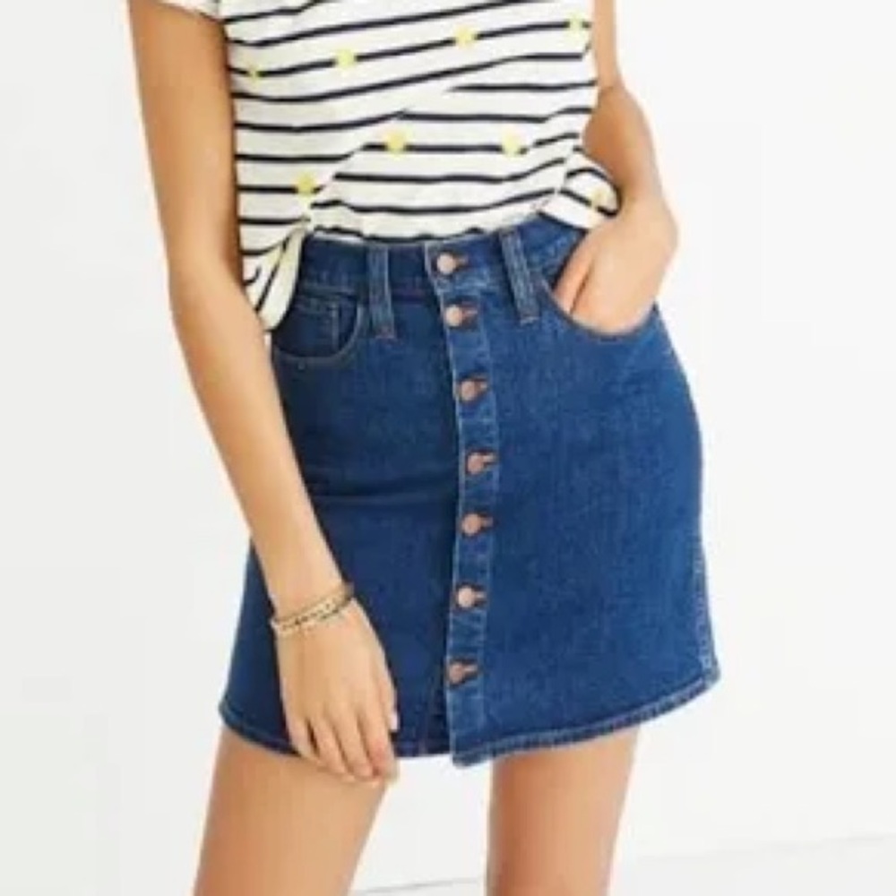 Madewell mini skirt